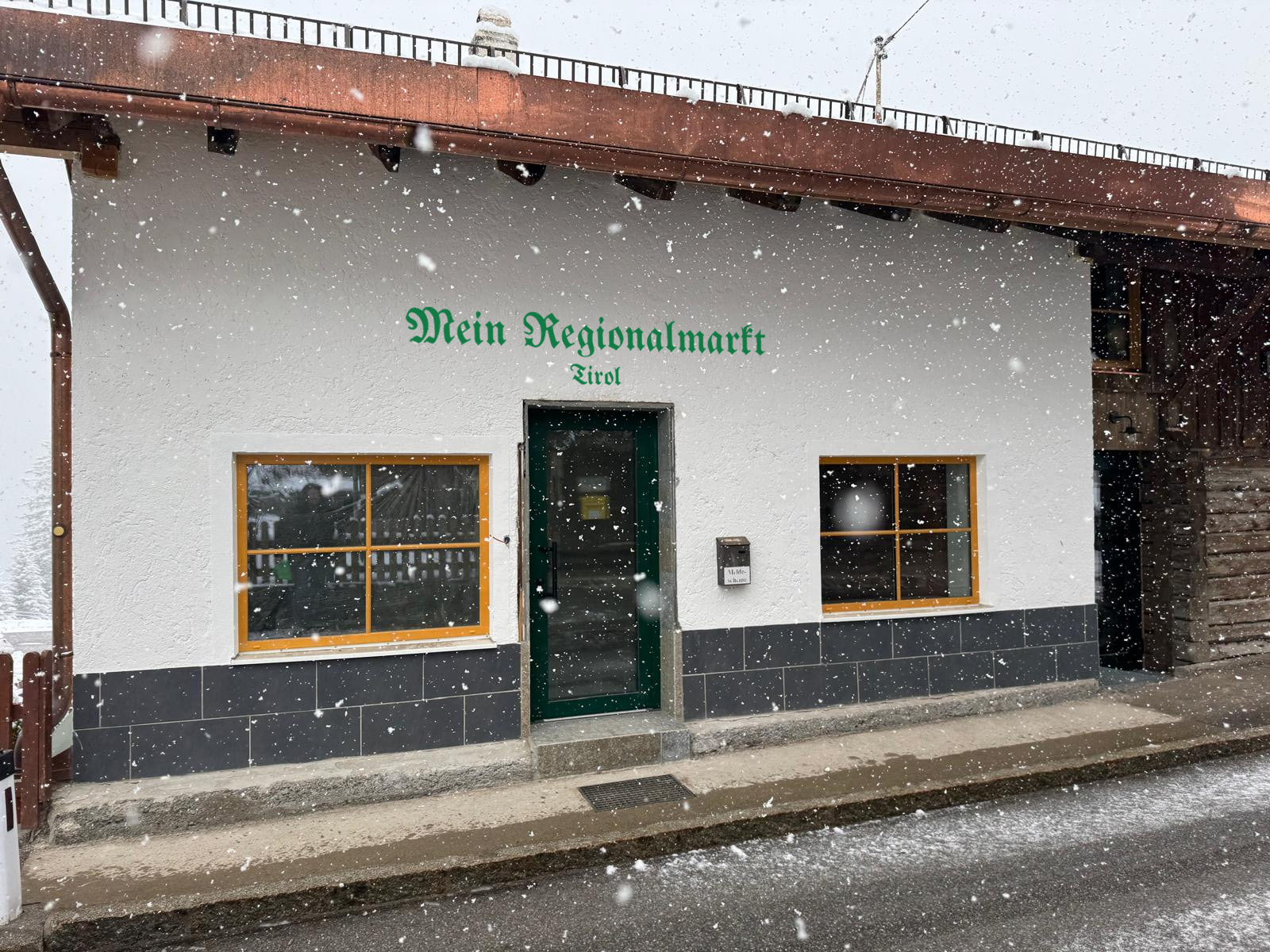 Eingangstür zu Mein Regionalmarkt